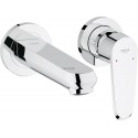 Mitigeur monocommande 2 trous lavabo Taille M Eurodisc Cosmopolitan Chromé 19573002
