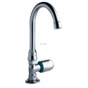 Robinet indépendant de lavabos ou lave-mains GALEO eau froide tête à clapet poignées métal sans bonde réf. E72967-CP