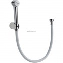 Douchette à bouton poussoir, pour lave-bassin, avec flexible 1m Réf 39207