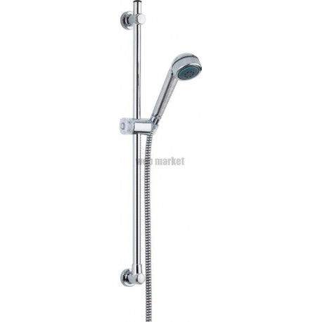 Ensemble COBRA 2 jets chromé + barre MODULO D 18 + VALFLEX 1,50 m réf. 97600000000
