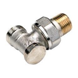 Raccord de réglage 3428E équerre à mémoire, filetage extérieur, D 15 x 21 - 22, finition nickelé réf. 428804