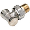 Raccord de réglage 3428E équerre à mémoire, filetage extérieur, D 15 x 21 - 22, finition nickelé réf. 428804