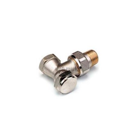 Raccord de réglage 4468 équerre à mémoire et vidange à visser, finition nickelé D 15 x 21 réf. 427804