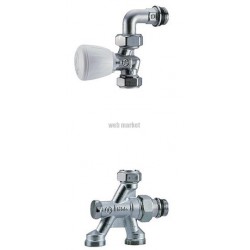 Robinet thermostatisable à 2 voies, à visser R438 / 1 TG A visser Mâle Alim. : 16 diamètre : 1/2 réf. R438IX043