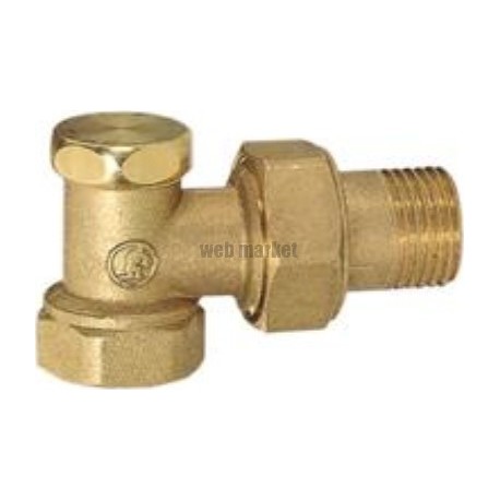 Coude de réglage pour radiateur pour tube fer 15 x 21 réf. R16Y003