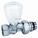 Robinet thermostatique droit R422TG - MF Ø 1/2”