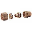 Raccord mâle étanche pour tube plastique PER diamètre 15 x 21 / 12 / 10 réf. R186MY036