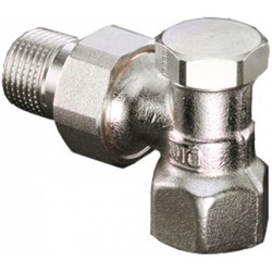 Coude de réglage COMBI 2 -DN20 Nickelé à visser Alim. : 20 diamètre : 3 / 4 réf. 1091063