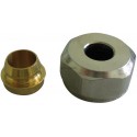 Raccord cuivre D 14 (X2) réf. 1016862