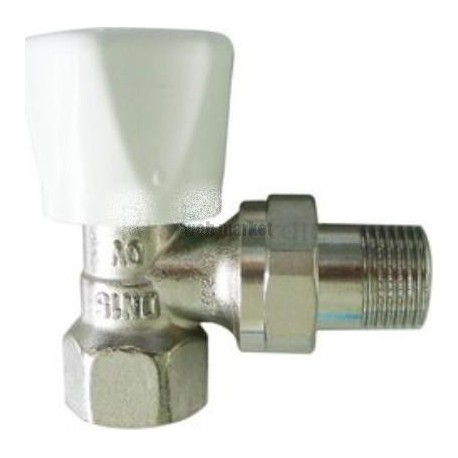 Robinet manuel simple réglage HR type équerre dimension 15 x 21 réf. 1190504