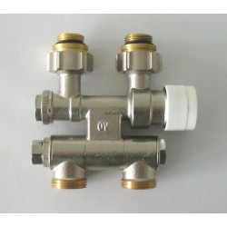 Multiblock TF orientable diamètre 15 x 21 x 20 x 27 mâle monotube/bitube réf. 1184035
