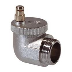 Purgeur automatique AERCAL pour radiateur acier, fonte et fonte alu 15 x 21 droit réf. PA15