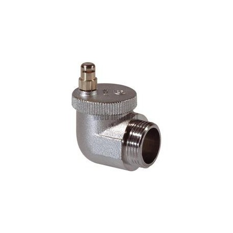Purgeur automatique AERCAL pour radiateur acier, fonte et fonte alu 15 x 21 droit réf. PA15