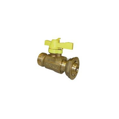 Robinet de compteur à tournant sphérique pour compteur G4 BD2084 diamètre : 6/20 réf. 22054220