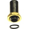 Raccord 2 pièces à joint plat compteur BD309A écrou 6/20 à souder sur acier : 26,9 DN : cal. 20 réf. 0230927