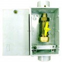 Coffret S50 équipé PE32-CU28 calibre entrée 25 avec robinet 1/4 tour  705010