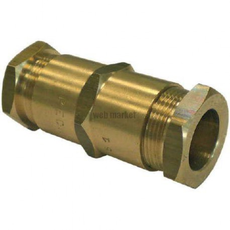 Manchon de raccordement de tubes PE BD6224 DN : cal. 40 diamètre : PE 40 réf 2622403