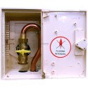 Coffret de coupure avec robinet 1/4 de tour BD7114 entrée PE 32 sortie cuivre : 28 réf 711425