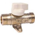 Robinet d arrêt avec patte de fixation BD917P M-M 1 1/4 DN : cal. 25 Réf.22 917025