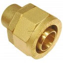Raccord pour tube PE BD6222 à braser sur cuivre : 22 DN : cal. 20 diamètre : PE 32 réf. 2622220