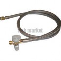 Robinet d arrêt + flexible+bouchon ROBIFLEX M-M 1/2 DN : cal. 12 Lg : 2000 mm réf. 0239106