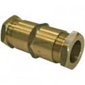 Manchon de raccordement de tubes PE BD6224 DN : cal. 15 diamètre : PE 20 réf. 2622407