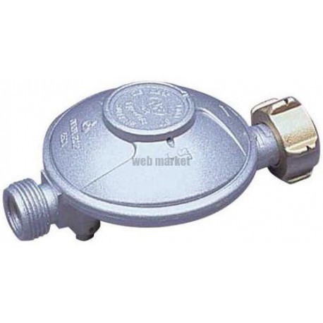Détendeur sécurité butane basse pression 1,3kg/h 28mbar avec écrou bouteille réf B199590