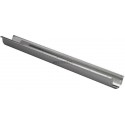 Goulotte inox de protection pour tube gaz larg 70mm long 1m pour tube 36mm maxi ref 999070