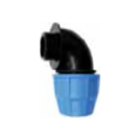 Raccord coudé mâle D25-20x27 polypropylène 1014025 réf 1014025