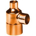 Té cuivre 5130 réduit triple femelle D 28/14/28 ALTECH (Sachet de deux éléments)