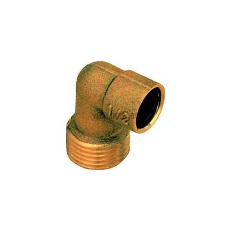 Coude mâle à souder 12x17-14 8092Gcu (sachet de 10 pièces) ALTECH