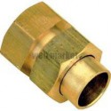 Raccord union 3 pièces droit femelle20/27-18 8340Gcu (sachet de 2 pièces) ALTECH