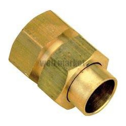 Raccord union 3 pièces droit femelle26/34-28 8340Gcu (sachet de 5 pièces) ALTECH