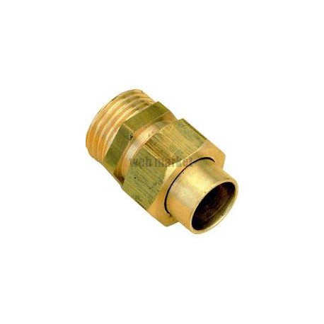 Raccord union 3 pièces droit mâle20/27-28 8341Gcu (sachet de 2 pièces) ALTECH