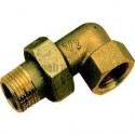 Raccord union 3 pièces coudé mâle-femelle 15/21 95 (sachet de 2 pièces) ALTECH