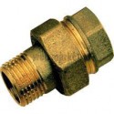 Raccord union 3 pièces droit mâle-femelle 15/21 94 (sachet de 2 pièces) ALTECH