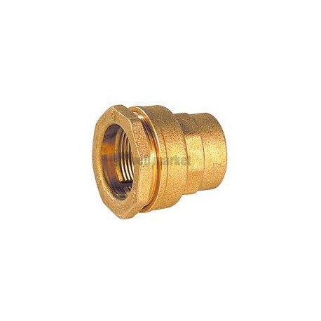 Raccord droit Deca femelle 27-20x27 Fer 860527