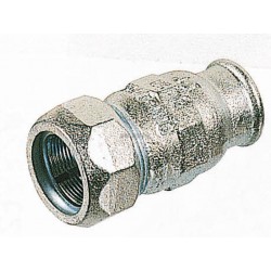 Raccord à compression fonte galvanisé femelle type I diamètre 60,3mm