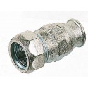 Raccord à compression fonte galvanisé femelle type I diamètre 60,3mm