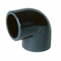Coude femelle-femelle 90° - C40F - PVC anthracite - Ø 40 mm - H. 47 mm