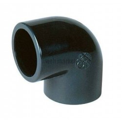 Coude 90° grand rayon PVC diamètre 63mm C63F