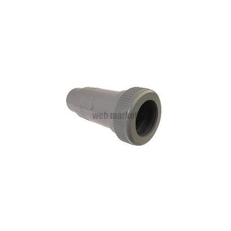 Manchon de dilatation mâle-femelle simple - MJH - PVC gris - Ø 50 mm