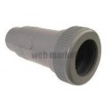Manchon de dilatation mâle-femelle simple - MJH - PVC gris - Ø 50 mm