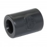 Manchon pression femelle - M50F - PVC anthracite - Ø 50 mm - L. 65 mm