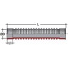 Manchette souple FF de raccordement - FLEXF - PVC gris - Ø 32 mm - L. 206 mm