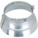Bavette d'étanchéité - BVT - Pour conduit diamètre 500 mm - Acier galvanisé