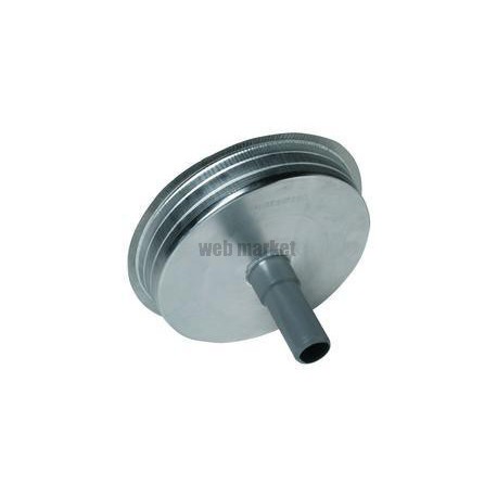 Bouchon mâle / femelle - BMF AL/P - Diamètre 125 mm - Aluminium - Avec purge