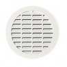 Grille d aération pour tube fibres-ciment - BC135 - polystyrène blanc - Ø 148/124 mm - ép. 12 mm - tube Ø 135 mm
