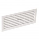 Grille d aération classique - B111 - polystyrène blanc - 254x108x15 mm