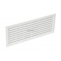 Grille d aération classique - 1B111 - polystyrène blanc - 254x108x15 mm